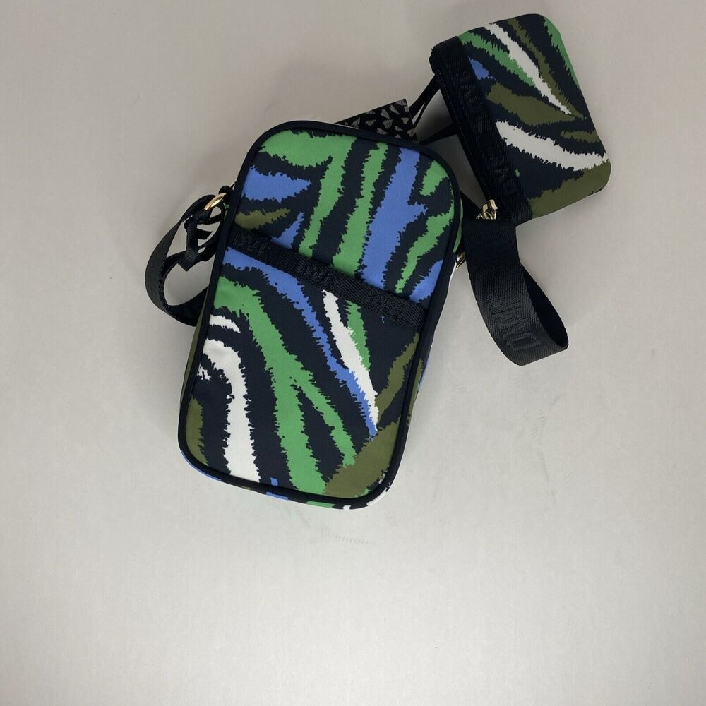 DVF Diane Von Furstenberg X Target Disco Zebra Green Cellphone Holder
